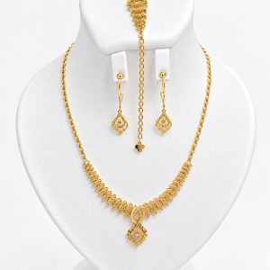 سرویس طلا تراش طرح برگ